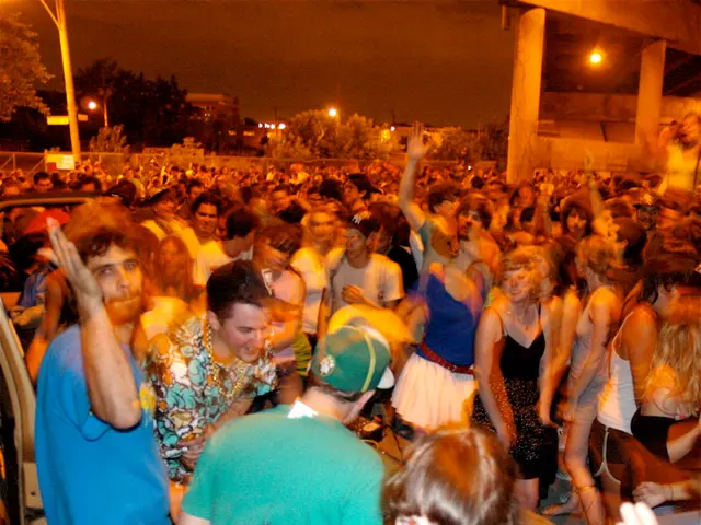 Partying in the heart of the antiquated sewage treatment facility