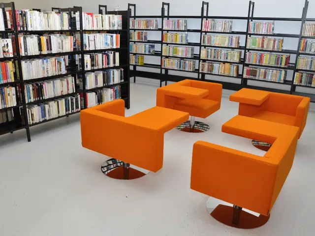 Like an ode to the 'dark academia' aesthetic, Keith Richards' substantially filled '90s home...