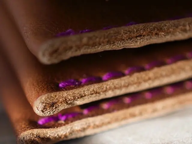 Unadorned Leather Page Marker: An Attractive Method for Identifying Book Sections