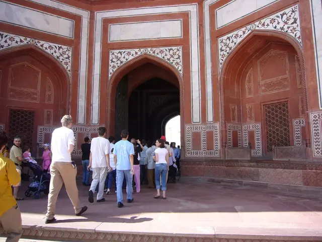 Pedestrians now have a friendly walking space in Ulan-Ude's courtyard.