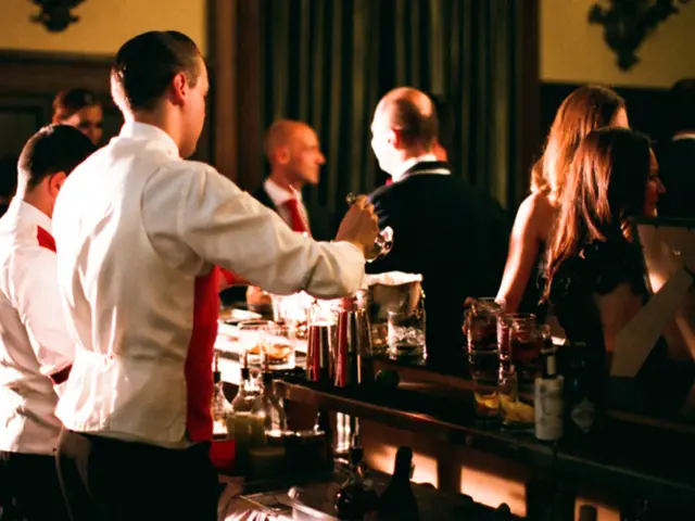 Affordable Chrome Shelf Transforms Apartment into Charming Parisian-Style Bar, Delighting All...