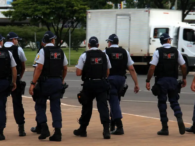 Protests Erupt during Filming in Downtown Frankfurt's Political Scene at 0925 Hours