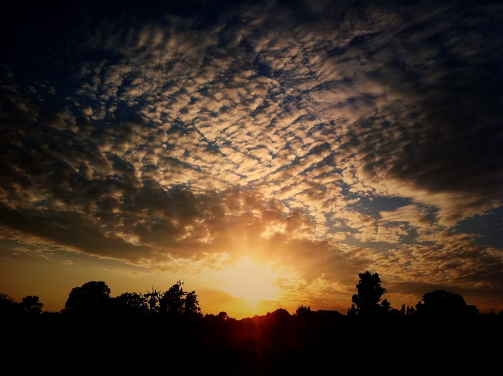 Individual sporting a blue hoodie, hood pulled up, and loose-fitting jeans, leisurely standing with back turned in a relaxed environment